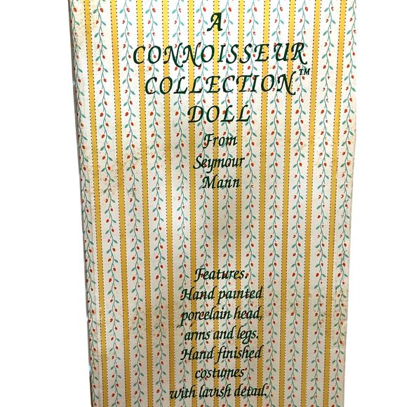 Connoisseur Collection Doll by Seymour Mann 1997 "The Bear Collector" NEW in Box - Picture 10 of 12